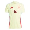 Officiële Voetbalshirt Spanje Aymeric Laporte 14 Uit EK 2024 - Heren